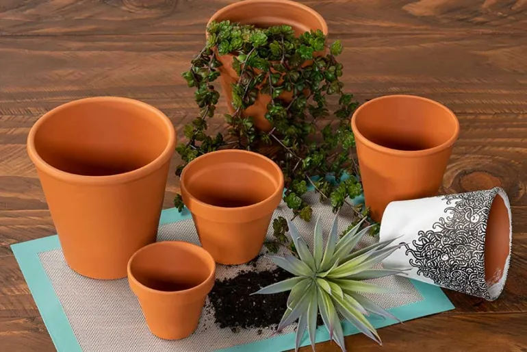3-Inch Terra Cotta Clay Pot – Classic Mini Planter