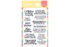 Inside Sentiments Birthday 2 Stamp Set