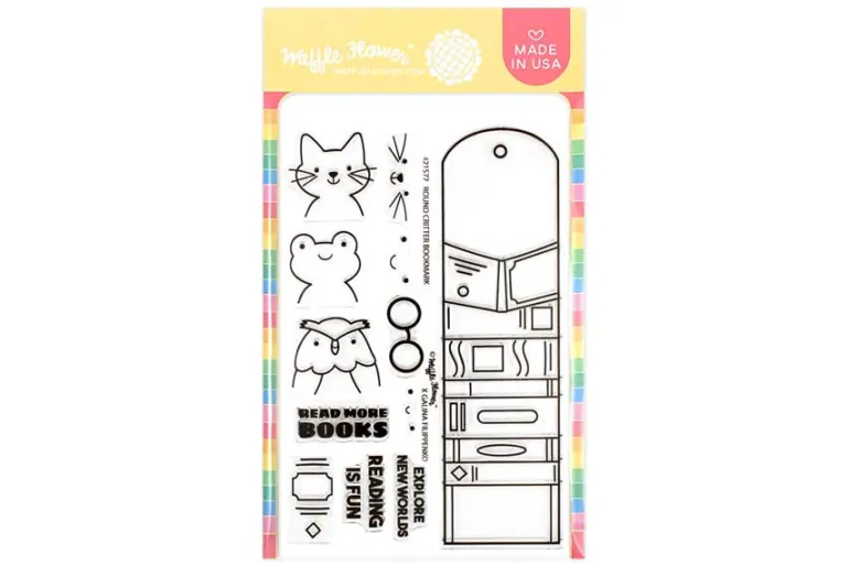 Inside Sentiments Book Lover Stamp Set