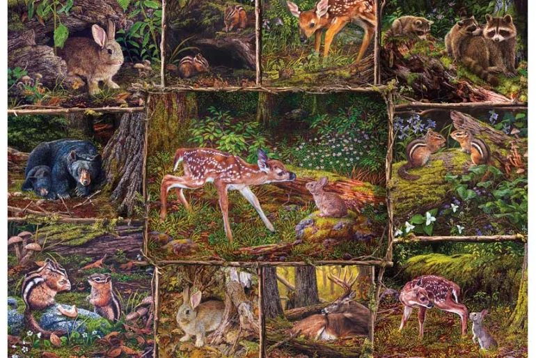 Into the Woods – 350 Piece Family Puzzle