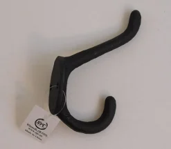 Iron Double Hook – Black
