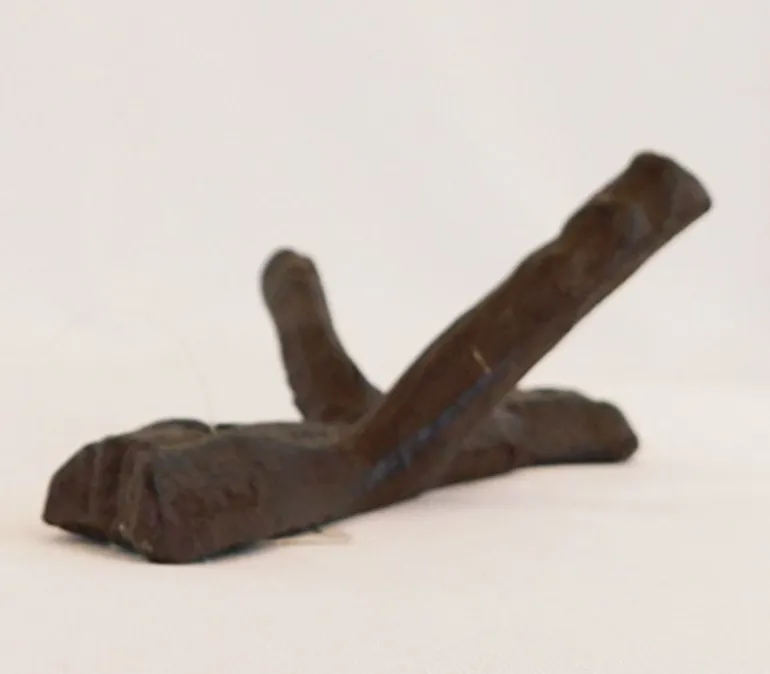 Iron Hook with Tree Branches