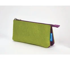 Itoya Midtown Pouch – 4 x 7 inch – Green and Purple