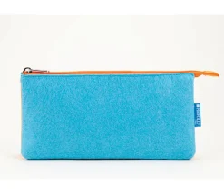 Itoya Midtown Pouch – 5 x 9 inch – Ocean and Orange