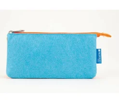 Itoya Midtown Pouch – 4 x 7-inch – Ocean and Orange
