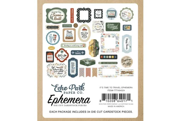 It’s Time To Travel Ephemera
