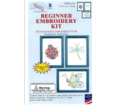 Jack Dempsey Beginner Embroidery Kit – Cute as a Bug