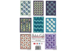 Jardin d’Hiver Flannel Large Florals in Ice Blue
