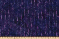 Jewel Batiks Dotted Stripe in Vegas Purple
