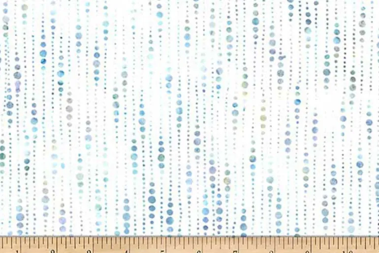 Jewel Batiks Dotted Stripe Irridescent
