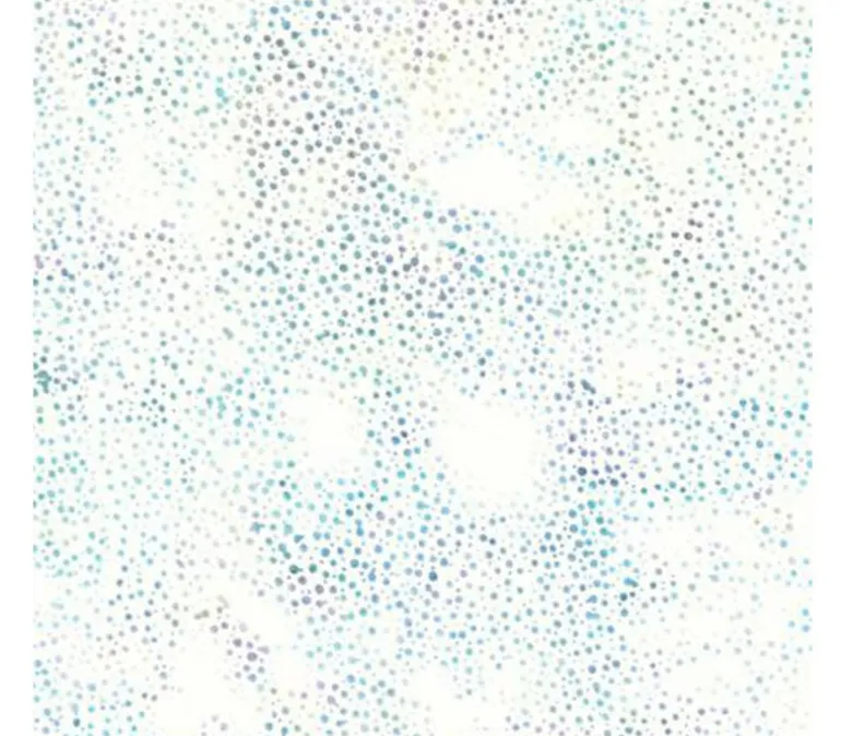Jewel Batiks Small Leaves on Boysenberry