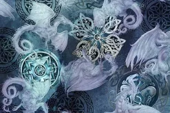 Jody Bergsma’s Mystic Dragon Cubbies Quilt Top Kit