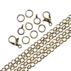John Bead Chain Set – 36-inch Rolo Cable – 4mm (view finishes)
