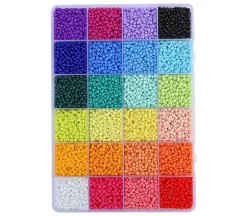 John Bead Polymer Clay Bead Box – Assorted Color Bead Kit