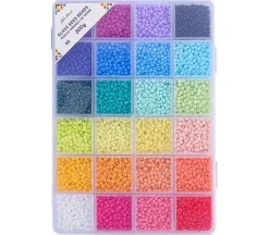 John Bead Polymer Clay Bead Box – Assorted Color Bead Kit