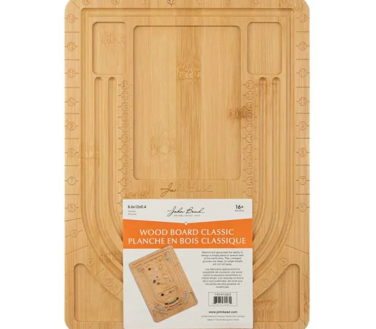 John Bead Wood Bead Board – Combo Design (43cm x 28.5cm x 1cm)