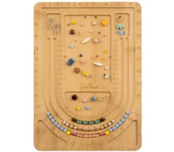 John Bead Wood Bead Board – Mini Bracelet Board (13cm x 28.5cm x 1cm)
