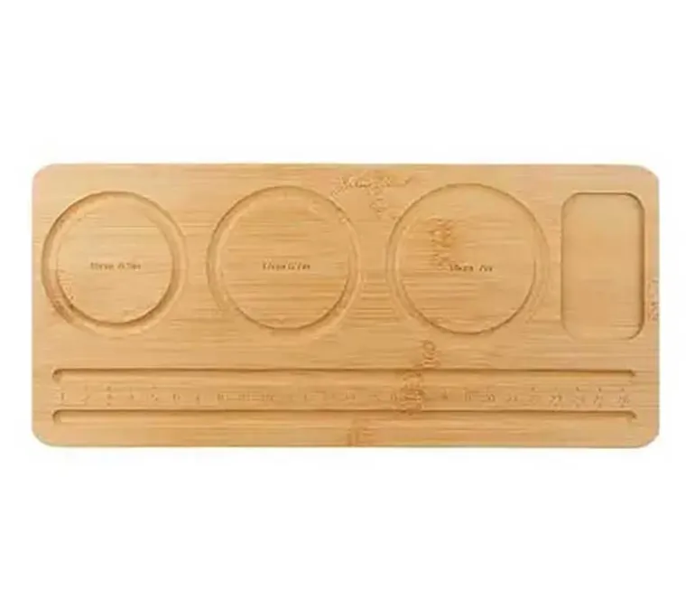 John Bead Wood Bead Board – Mini Bracelet Board (13cm x 28.5cm x 1cm)