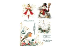 Joyful Season Rub-Ons