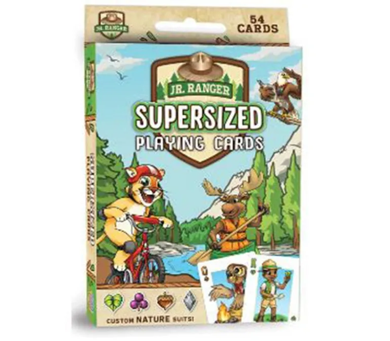 Jr Ranger Jumbo Playing Cards National Park