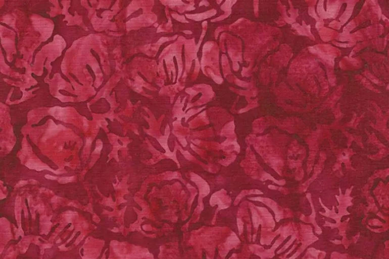 Jubilee Batiks Poppies in Blue Sky