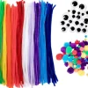 Jumbo Chenille Stems Craft Pack – 300pc. – Pastel