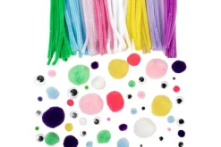 Jumbo Chenille Stems Craft Pack – 300pc. – Pastel