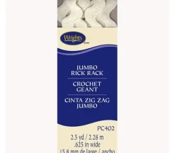 Jumbo Rick Rack Canary 5/8-inch x 2.5-yards 117402086