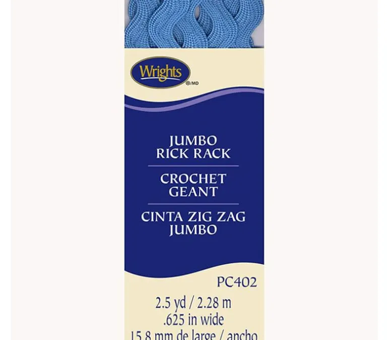 Jumbo Rick Rack Delft 5/8-inch x 2.5-yards 117402040