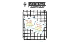 Kati Cupcake Fabric is My Favorite F-Word Sew in Labels 3 count