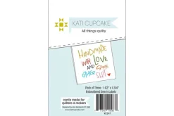 Kati Cupcake Made for Snuggling Sew in Labels 3 count