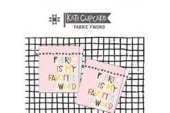 Kati Cupcake Quilty Instructions Sew in Labels 3 count