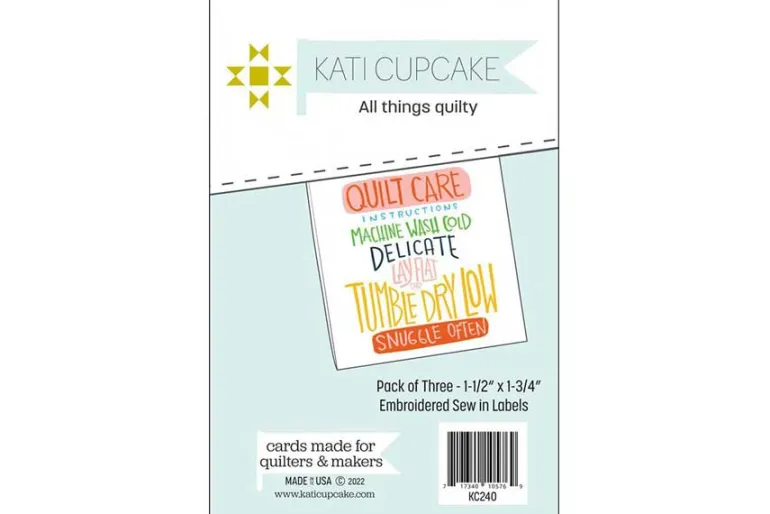 Kati Cupcake This Took Forever Sew in Labels 3 count