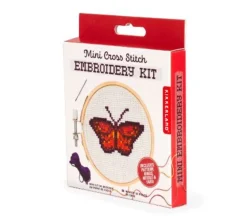 Kidoki Mini Mushroom Cross Stitch Embroidery Kit