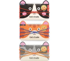 Kikkerland Kidoki Cats Cradle Book – 1 Book