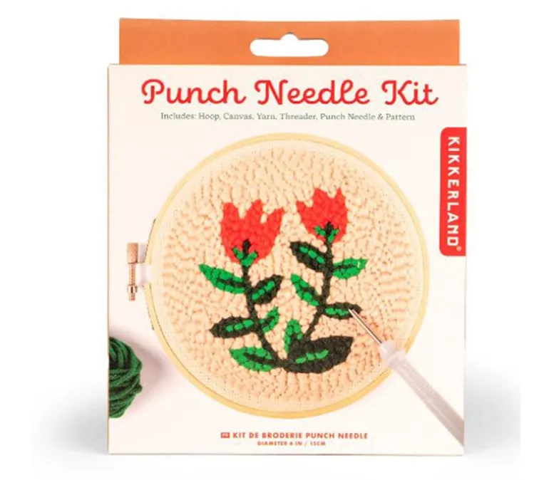 Kikkerland Punch Needle Kit – Plant
