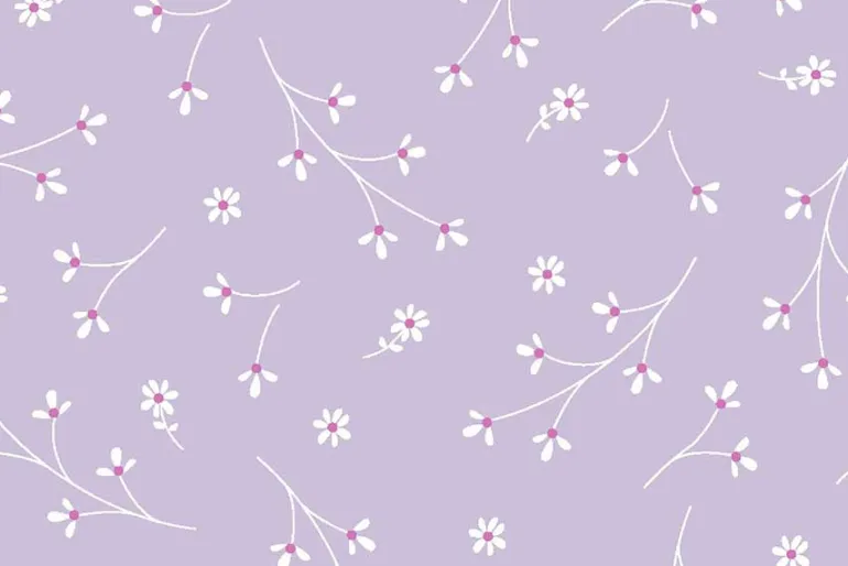 Kimberbell Flannel Petals on Pink
