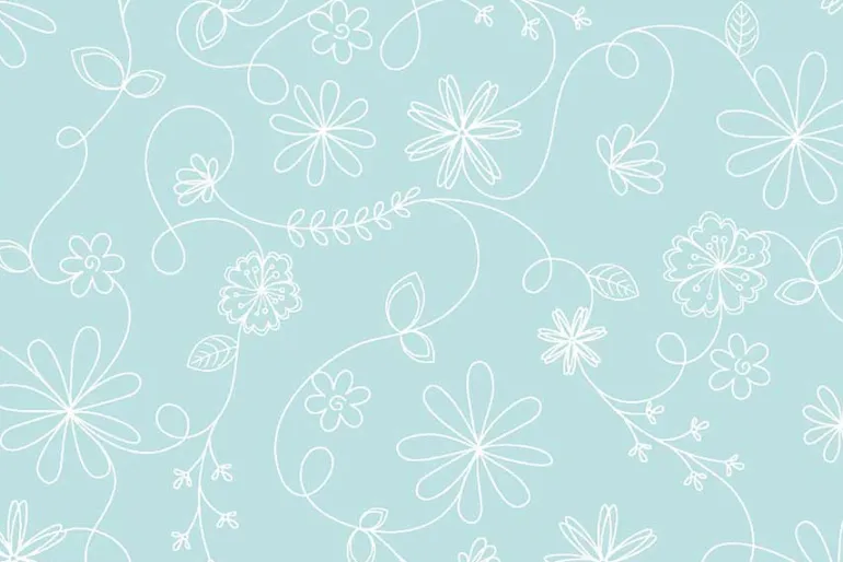 Kimberbell Flannel Petals on Pink