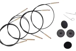 KnitPro Wool Needles Aluminum, Set of 3