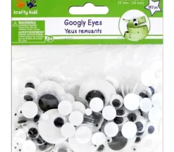 Krafty Kids Eyes – Assorted Sizes – 182 Piece