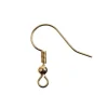 18kt Gold Plated Earring Fish Hook  – 22-Piece