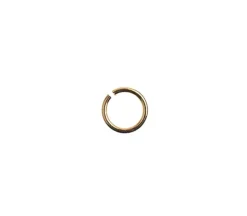 18kt Gold Plated 4×0.5mm Jump Rings 24 Gauge – 250-Piece