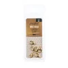 18kt Gold Plated 12mm Lobster Clasp – 6-Piece
