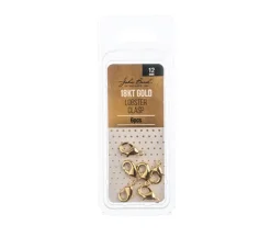 18kt Gold Plated 12mm Lobster Clasp – 6-Piece