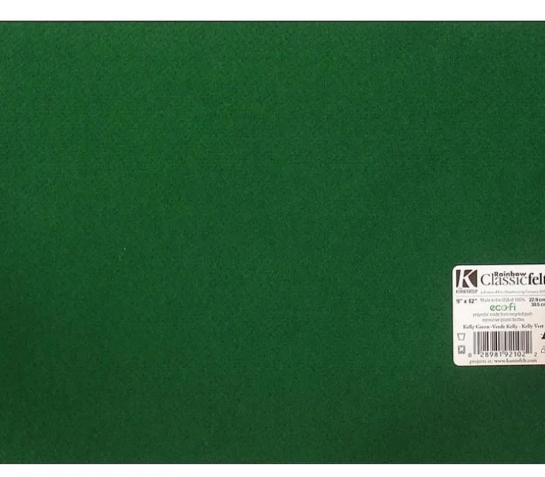 Kunin Classic Felt – 9-inch x 12-inch – Silver Grey