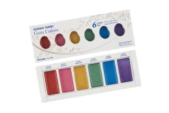 Kuretake Gansai Tambi 6 Gem Color Set