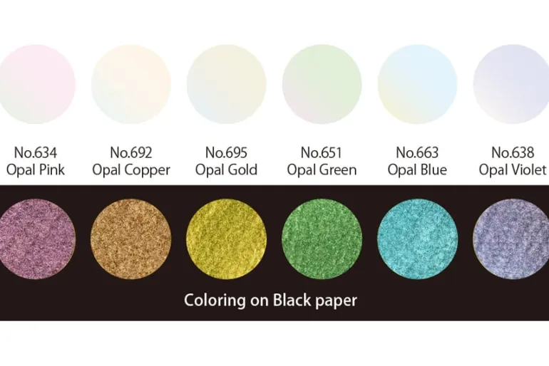 Kuretake Gansai Tambi 5 Granulating Color Set 1