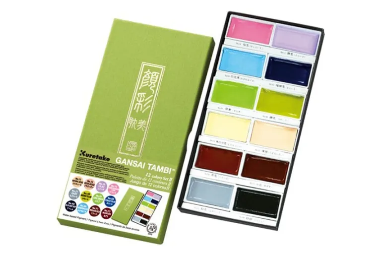 Kuretake Gansai Tambi 5 Granulating Color Set 1