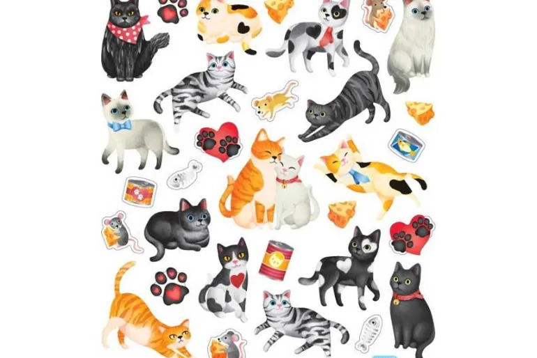 Ladybugs & Sunflowers Sticker Sheet