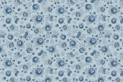 Lakeland Blues Elegant Rose on Medium Blue